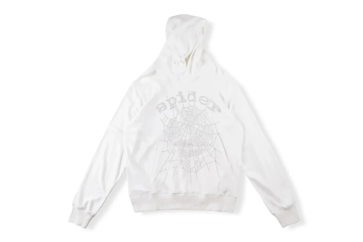 SP5DER SP5DER Spider White Hoodie White - 1