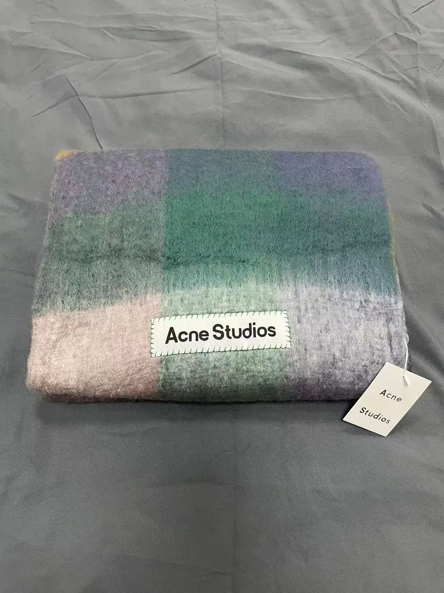 Acne Studios Acne Studios Pastel Plaid Scarf Multicolor
