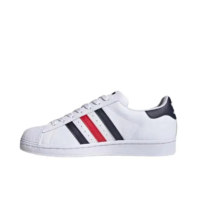 Adidas Adidas Superstar White/Red/Blue Sneakers White - 1