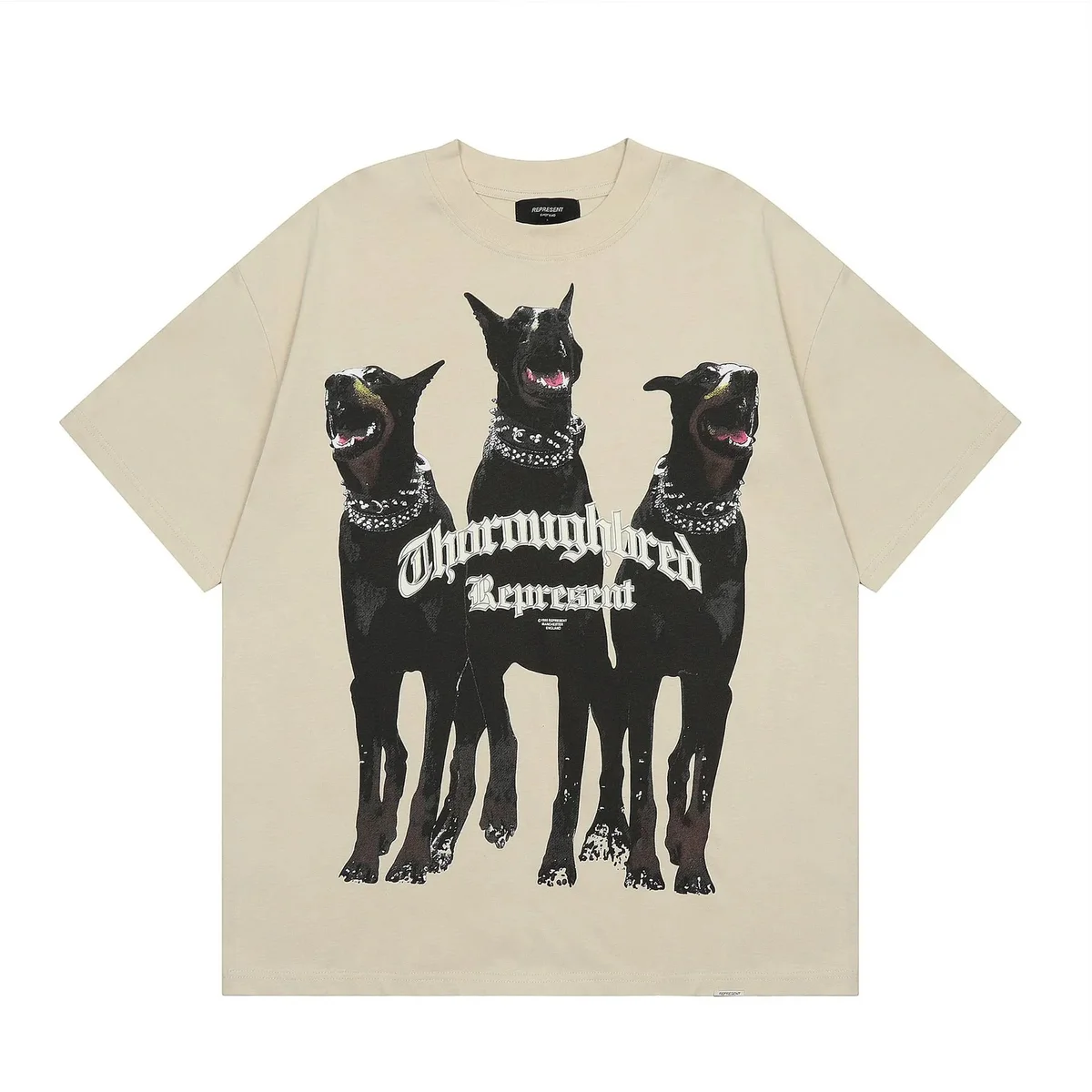 Represent Represent Thoroughbred REP -809 Apricot T-Shirt Beige