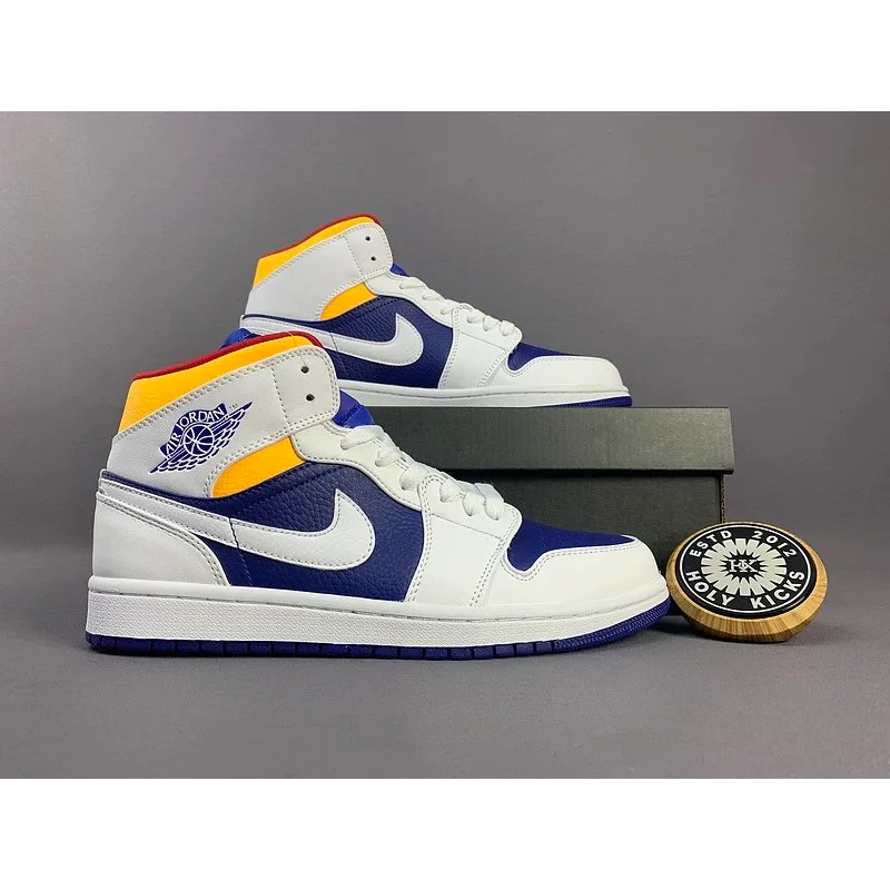 Nike Nike Air Jordan 1 Mid '85 Sail/University Red/Blue Product Type Blue - 1
