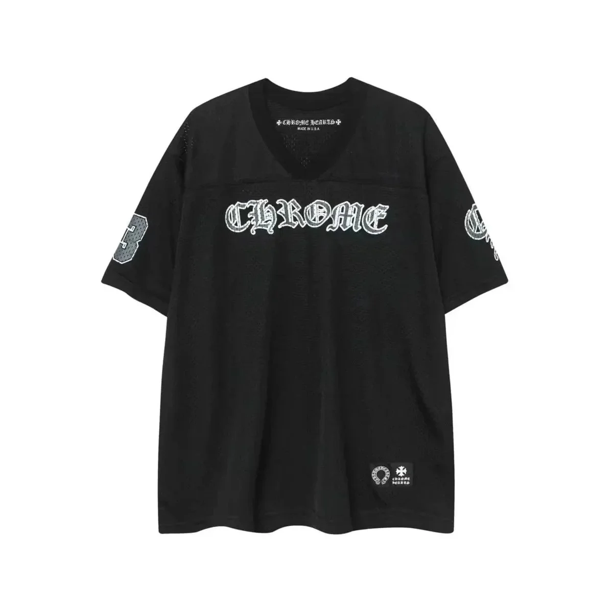 Chrome Hearts Chrome Hearts CH Football Jersey Black Black
