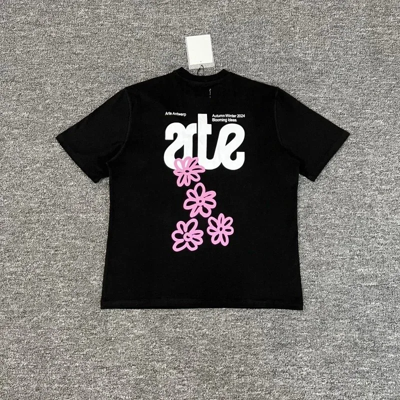 Other Black 'ate' Art Anthwarp Autumn Winter 2024 T-Shirt Black - 1