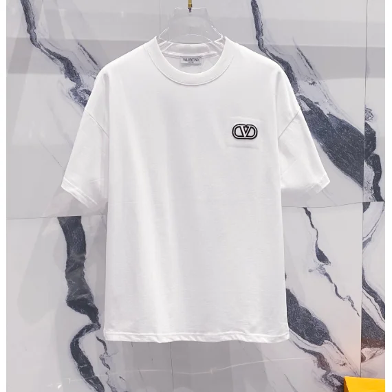 Valentino Valentino Classic Logo White T-Shirt White - 1
