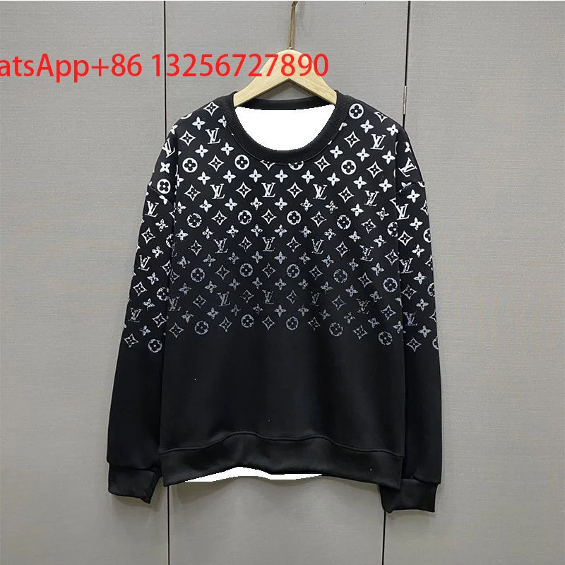 Louis Vuitton Louis Vuitton Monogram LV 37 Black Sweatshirt Black