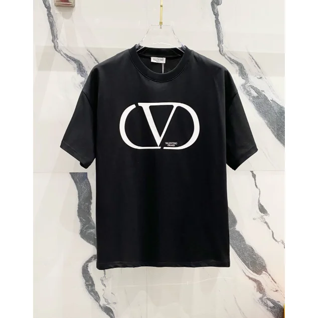 Valentino Valentino VLTN Black/White T-Shirt Black