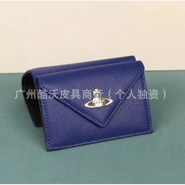 Vivienne Westwood Vivienne Westwood Orb Blue Triangle Wallet Blue