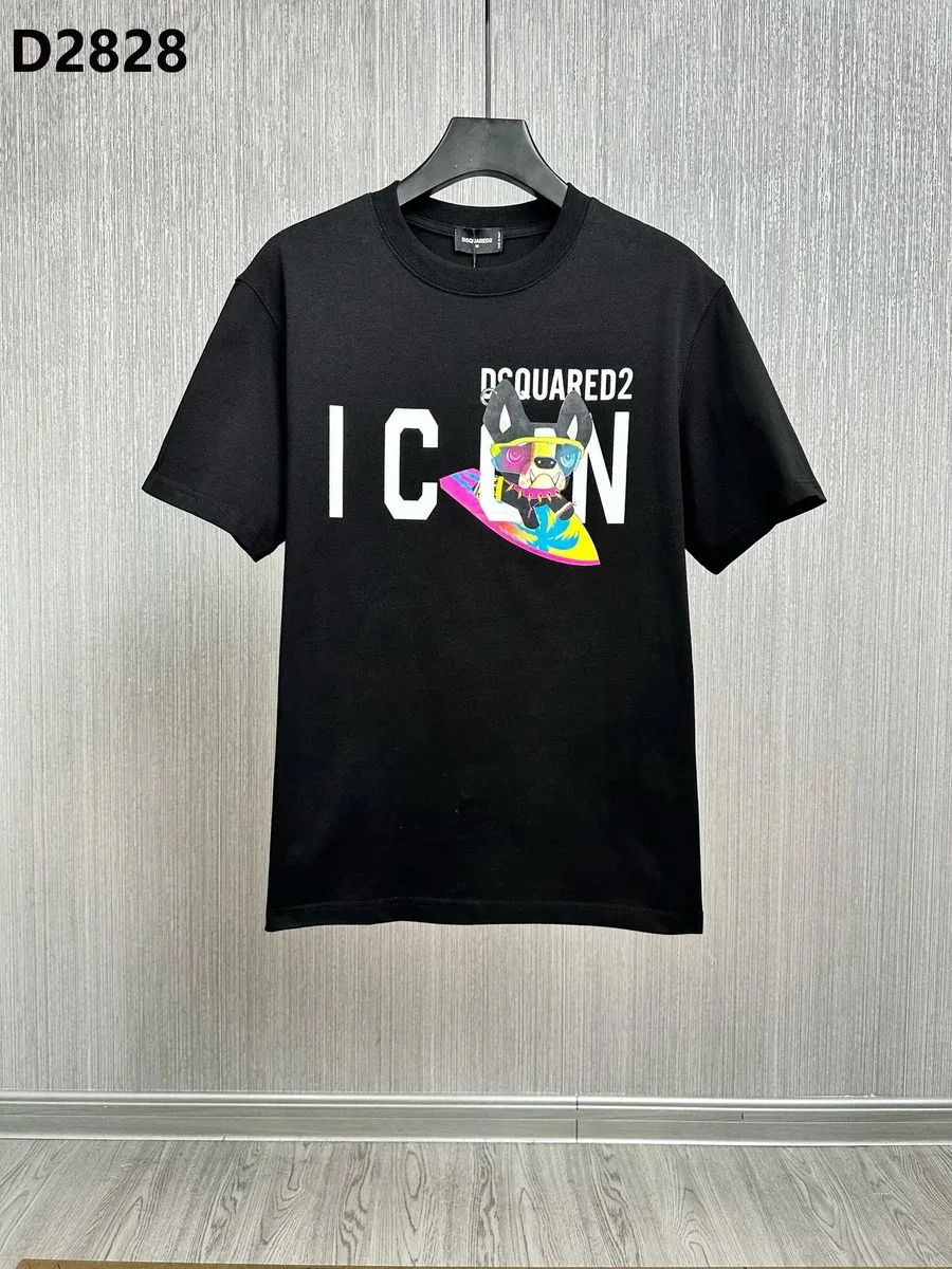 DSQUARED2 DSQUARED2 Icon Black Graphic T-Shirt Black