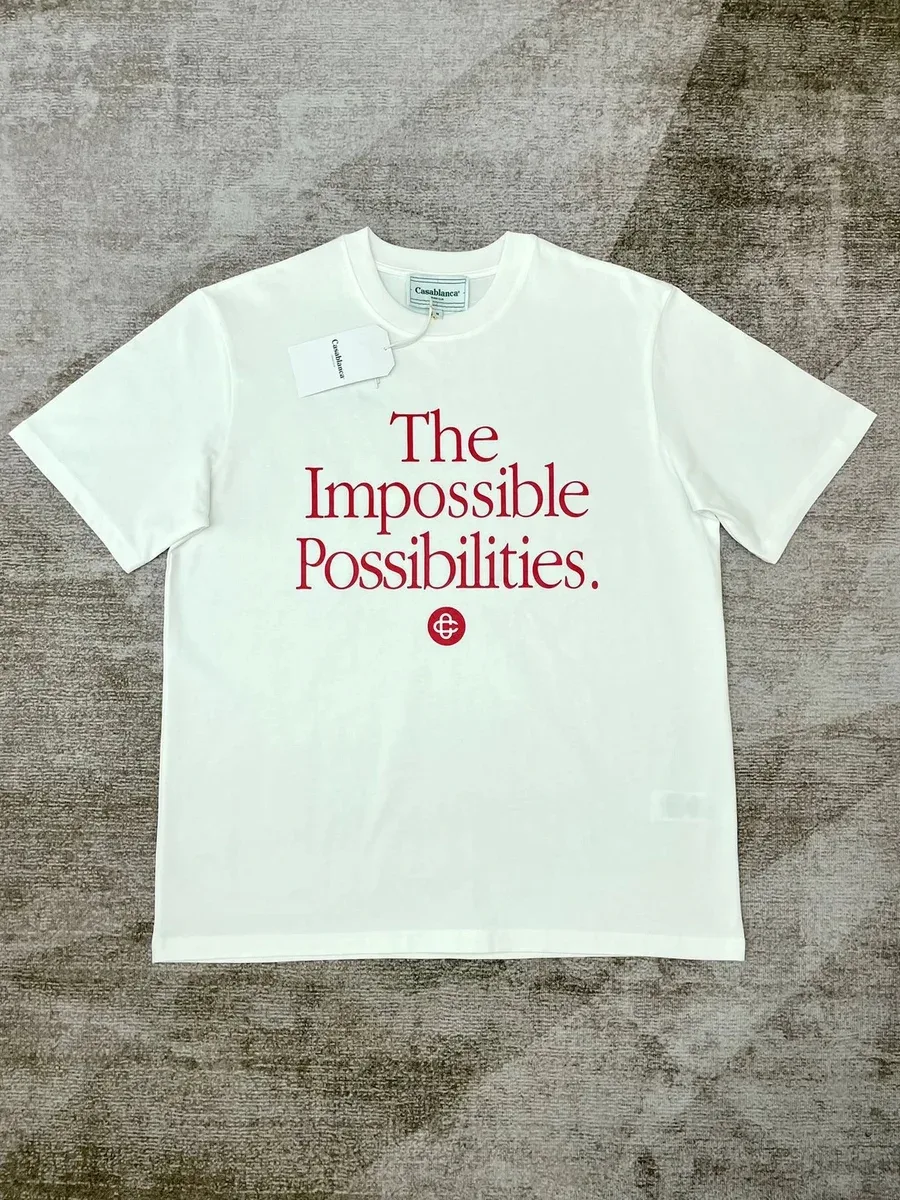 Casablanca Casablanca The Impossible Possibilities White T-Shirt White - 1