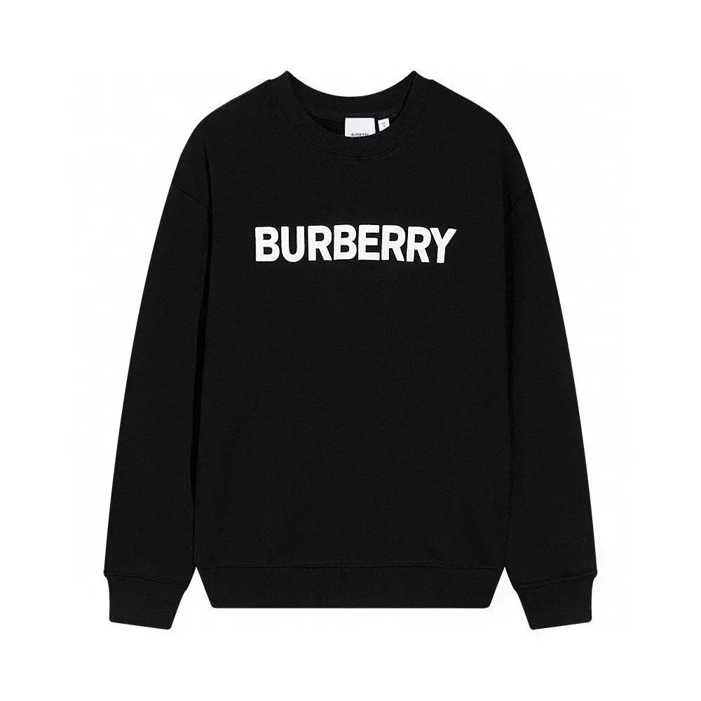 Burberry Burberry Black Logo Sweatshirt Black