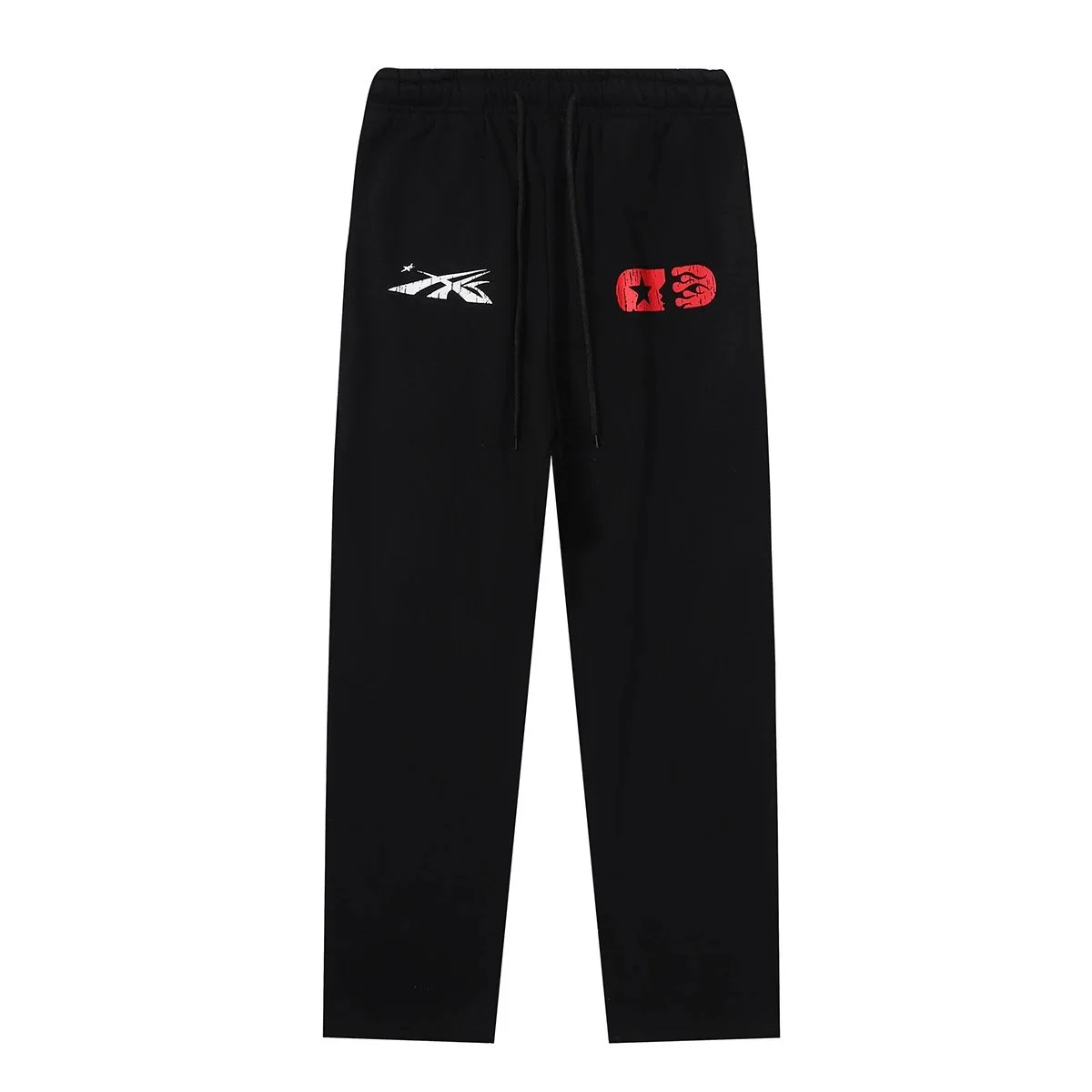Reebok Reebok Black/White/Red Sweatpants Black - 1