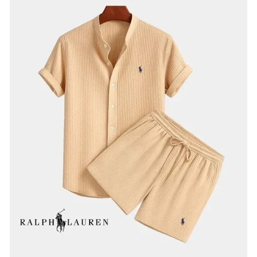 Polo Ralph Lauren Polo Ralph Lauren Classic Logo Beige Co-ord Set Beige - 1