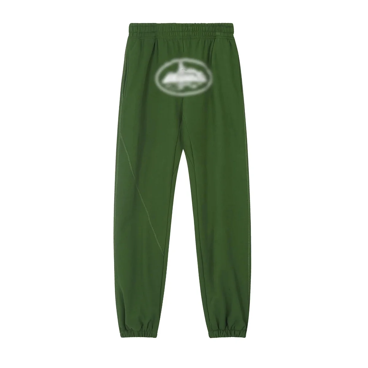 Other Green Solid Track Pants Green - 1