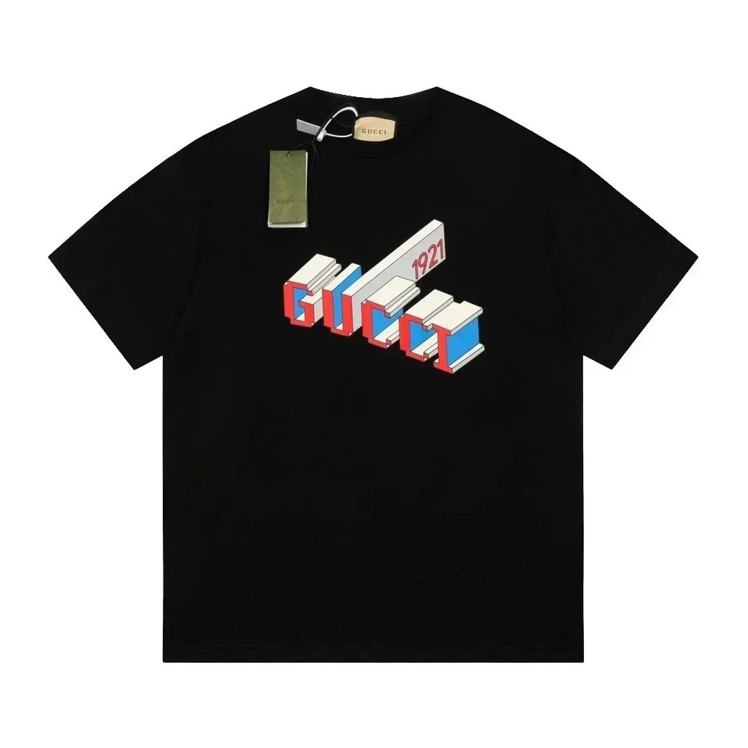 Gucci Gucci 1921 3D Logo Black T-Shirt Black