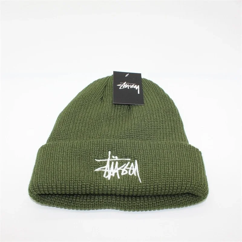 Stussy Stüssy Basic Logo Olive Green Beanie Green