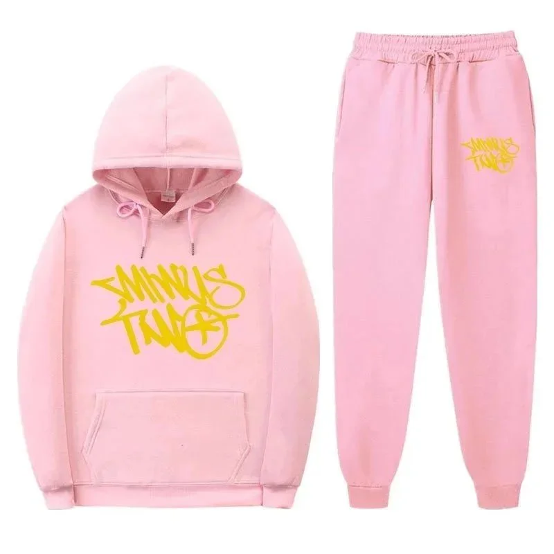 Other Pink SMNY Sweatshirt & Pants Set Pink - 1
