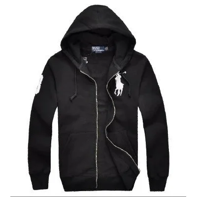 Polo Ralph Lauren Polo Ralph Lauren Black Big Pony Hoodie Black - 1