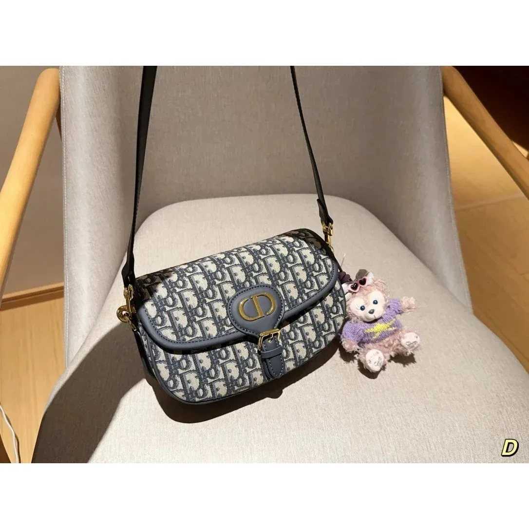 Dior Lady Dior Oblique Monogram Shoulder Bag