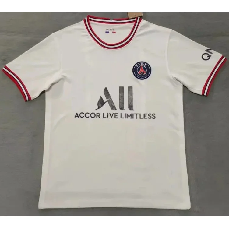 Paris Saint-Germain Paris Saint-Germain Tennis Club White Paris Jersey White