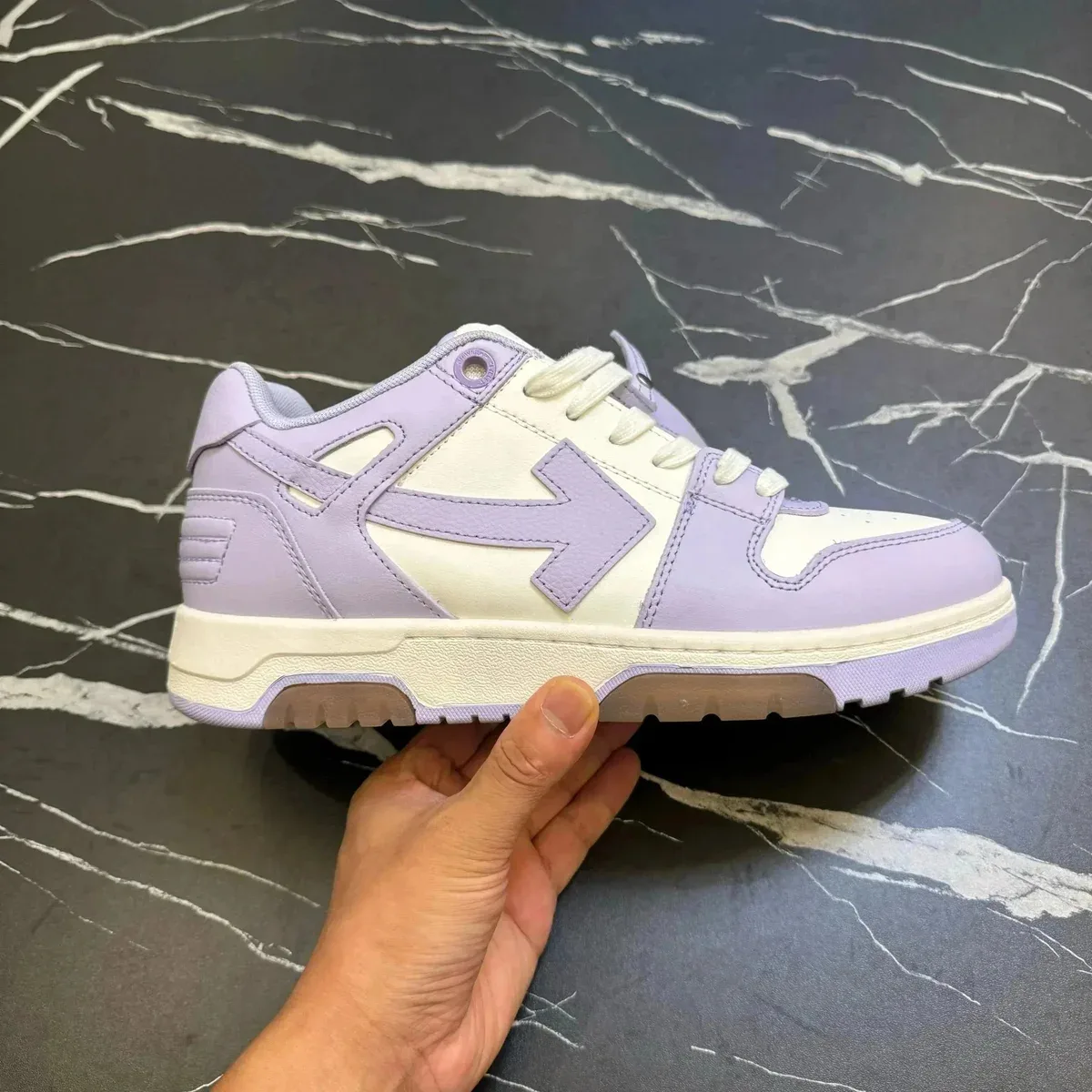 Marcelo Burlon Marcelo Burlon Lavender/White Sneakers Purple - 1