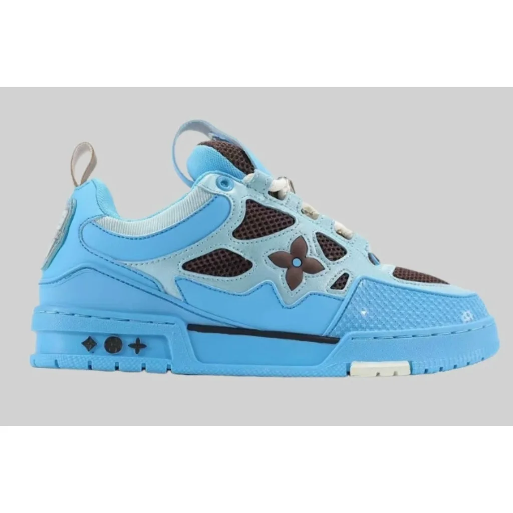 Louis Vuitton Louis Vuitton LV Trainer Sky Blue/Brown Sneakers Blue