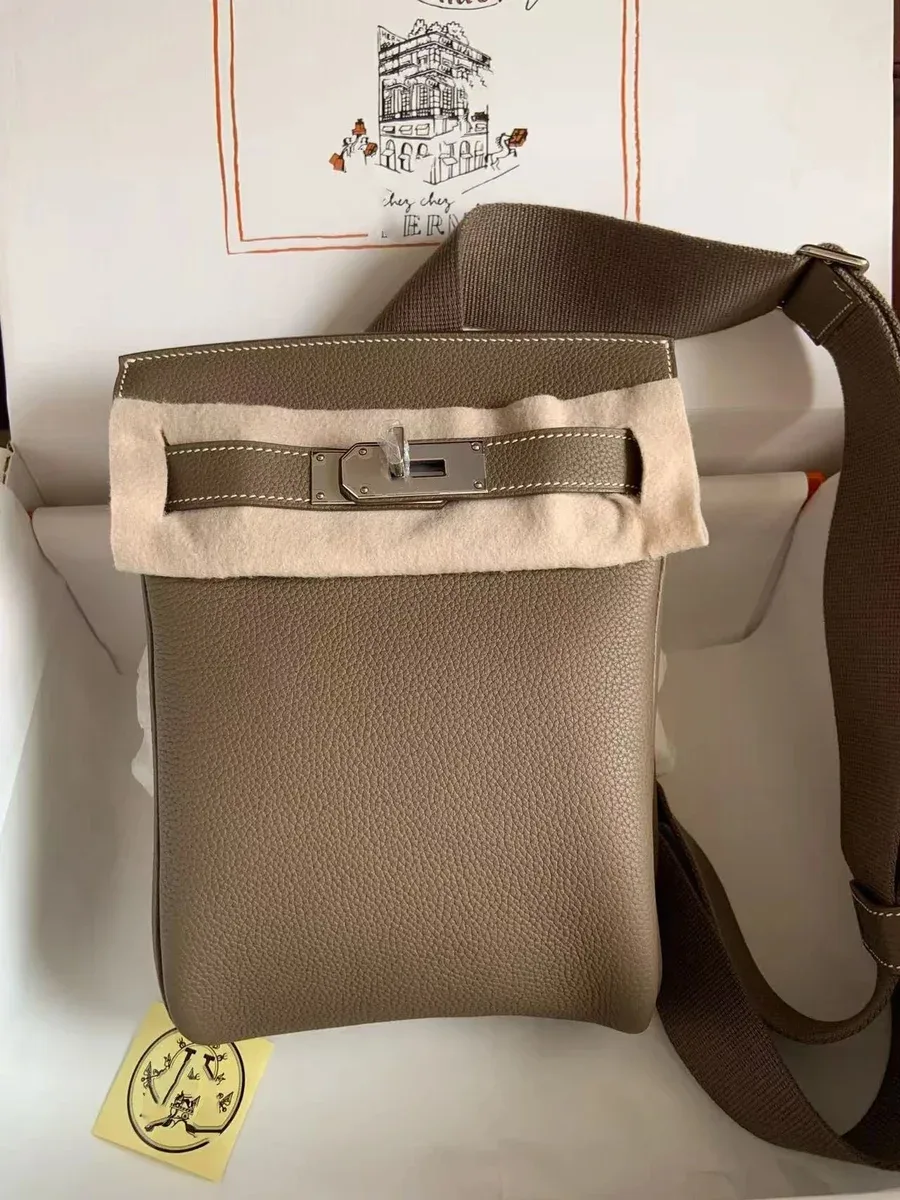 Hermès Hermès Kelly Elephant Grey Crossbody Bag Grey