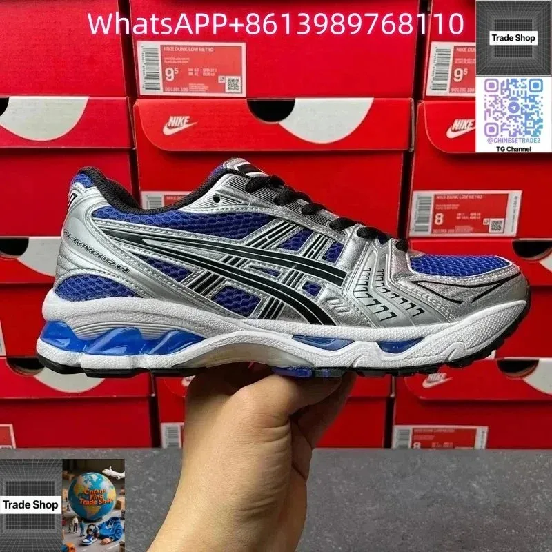 ASICS ASICS GEL-KINsei 4 Grey/Blue Sneakers Multicolor - 1