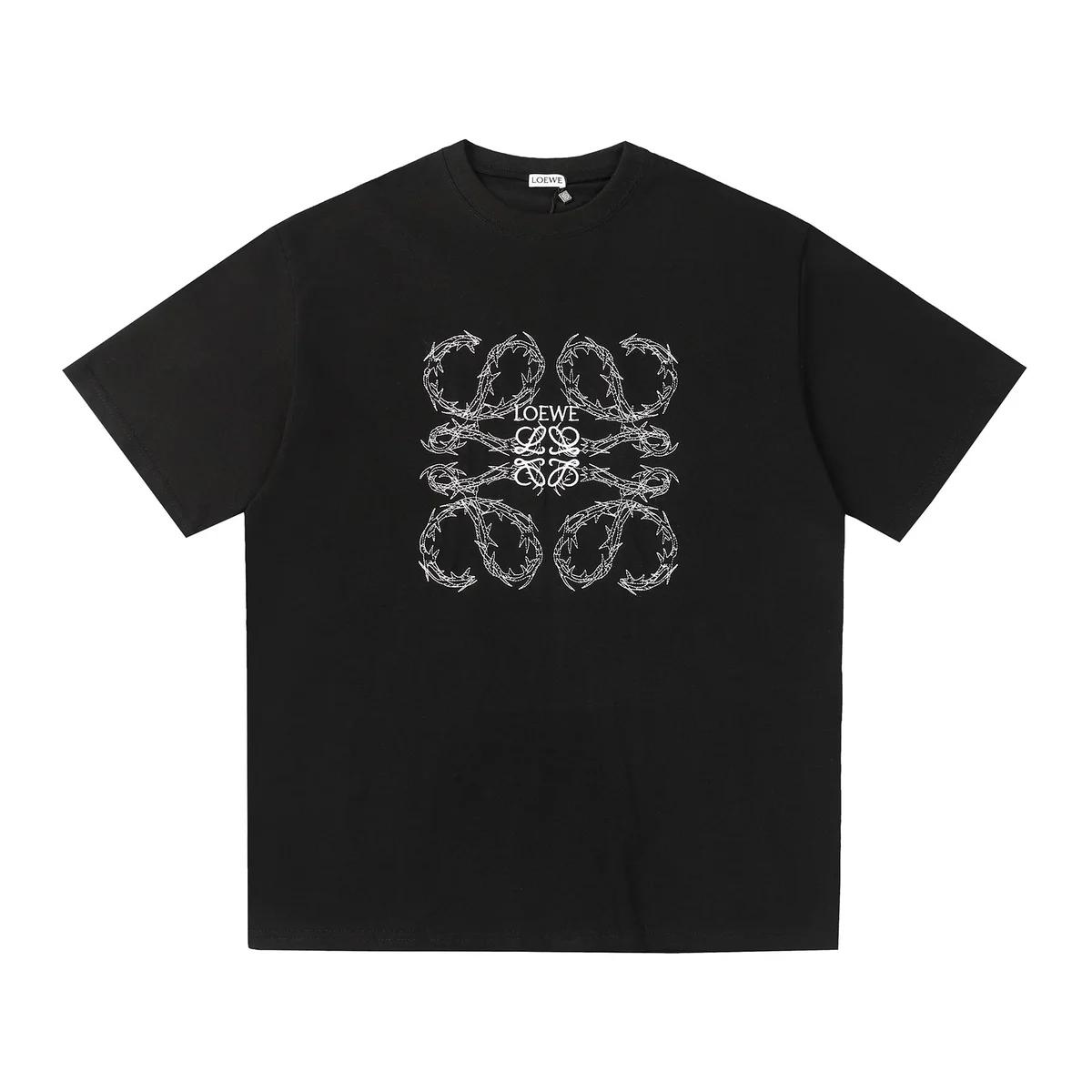 Loewe Loewe Anagram Black/White T-Shirt Black