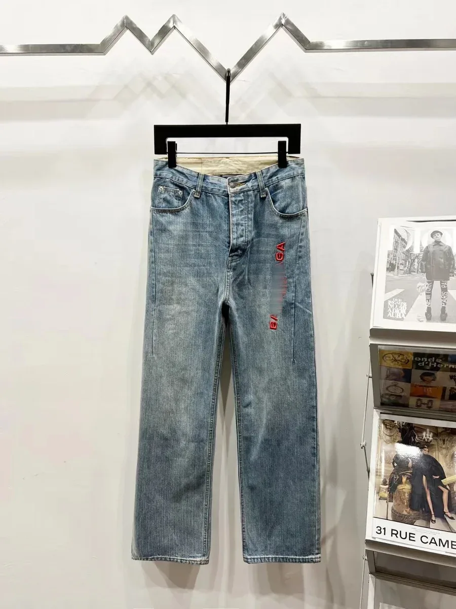 A Bathing Ape B巴 Light Wash Jeans