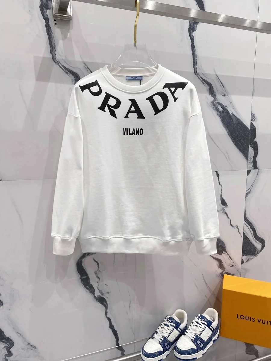 Prada Prada Logo Sweatshirt JAY2 White White