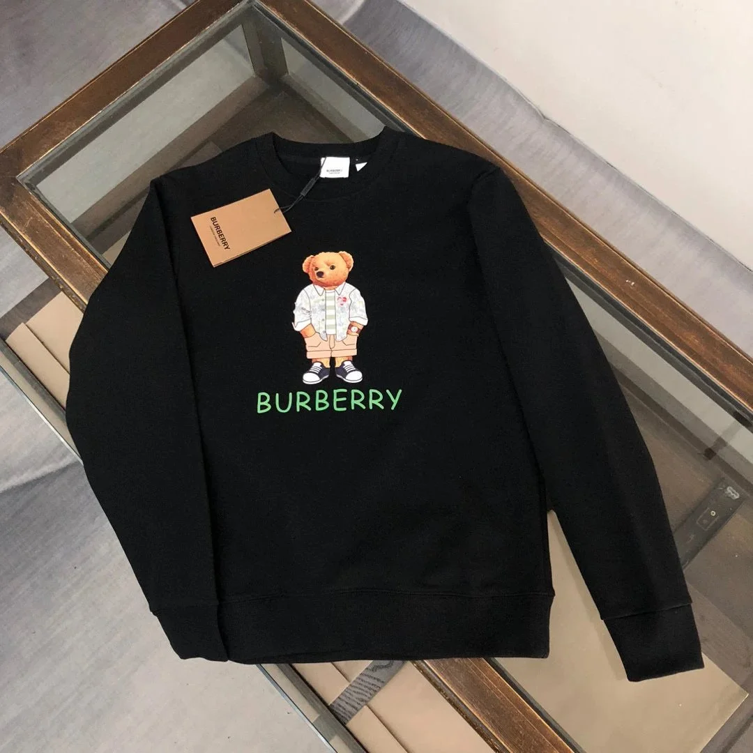 Burberry Burberry Black Bear Graphic Sweatshirt Black - 1