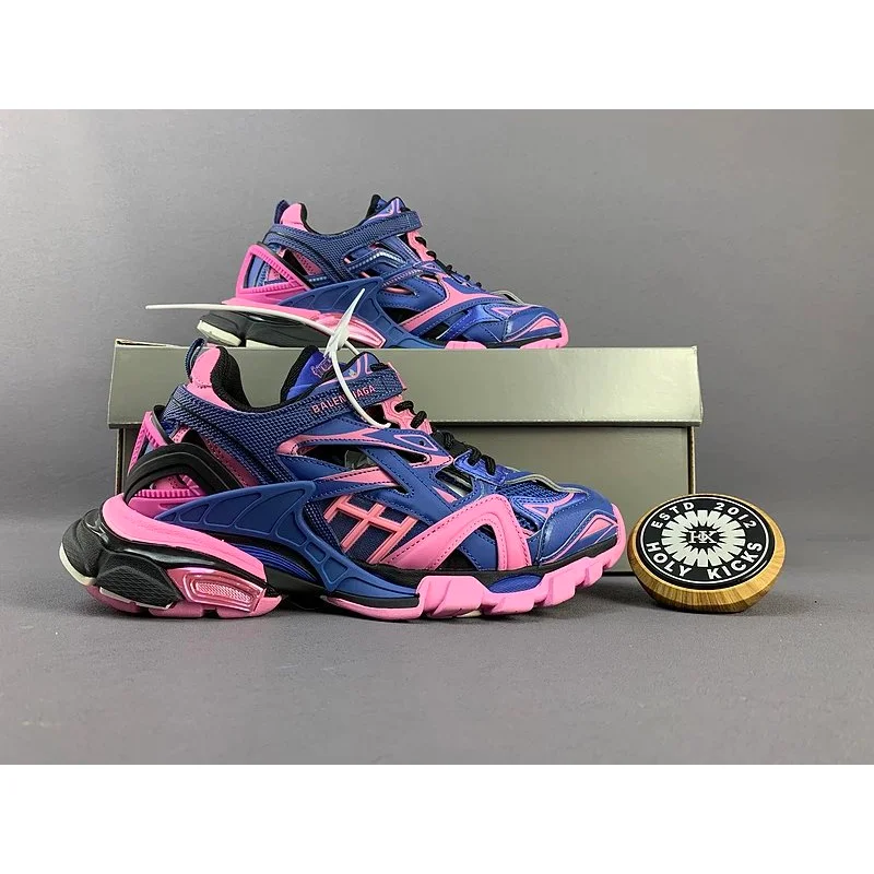 Balenciaga Balenciaga Track.3.0 Triple Black/Pink Sneakers Black - 1
