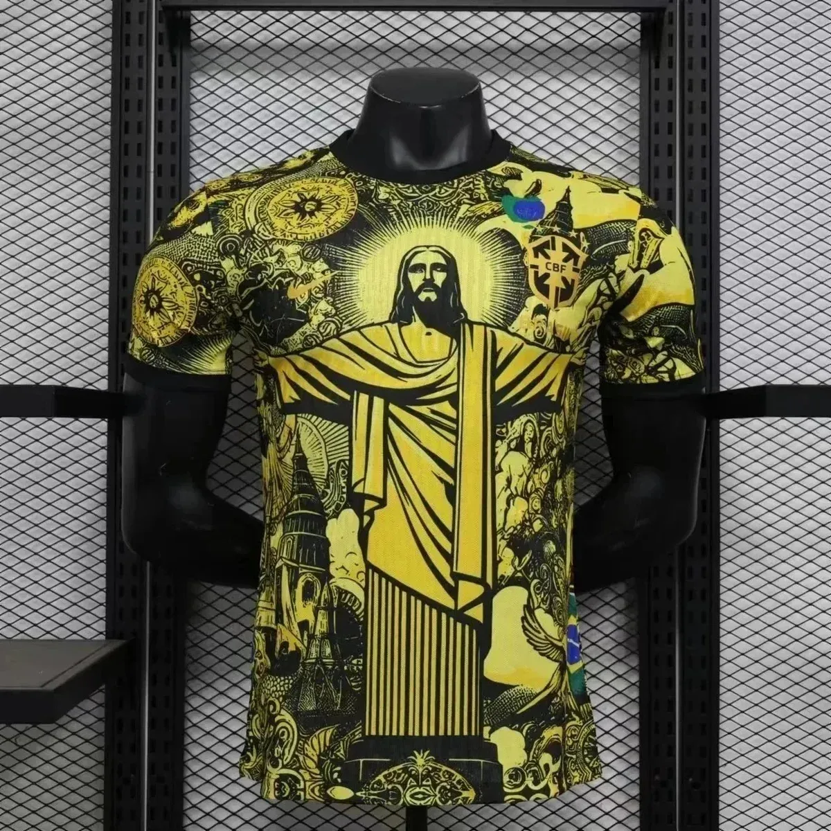 Other Brazil Special Edition Jersey Yellow T-Shirt Yellow - 1