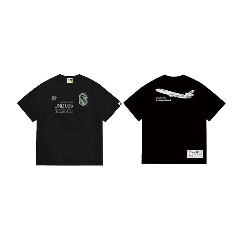 A Bathing Ape A Bathing Ape BAPE STA 1028 Black T-Shirt Black - 1