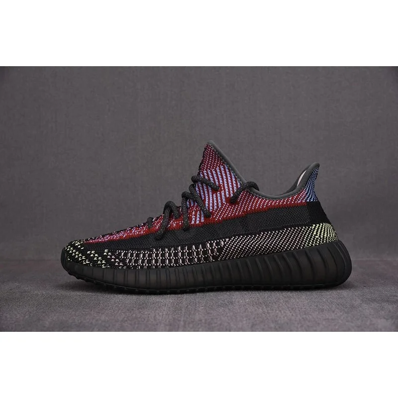 Adidas Adidas Yeezy 350 V2 Red/Blue Sneakers Red - 1