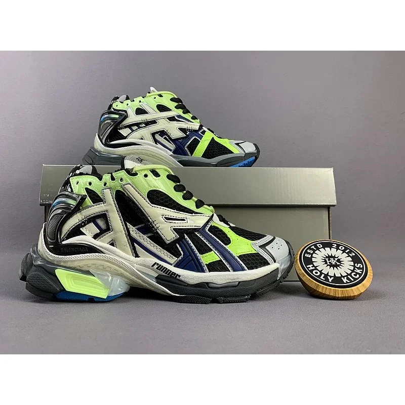 Balenciaga Balenciaga Triple S Power Green Sneakers Green - 1