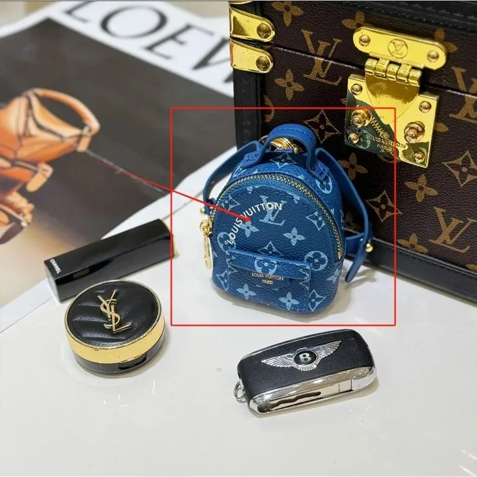 Louis Vuitton Louis Vuitton Neverfull Mini Monogram Blue Backpack Blue