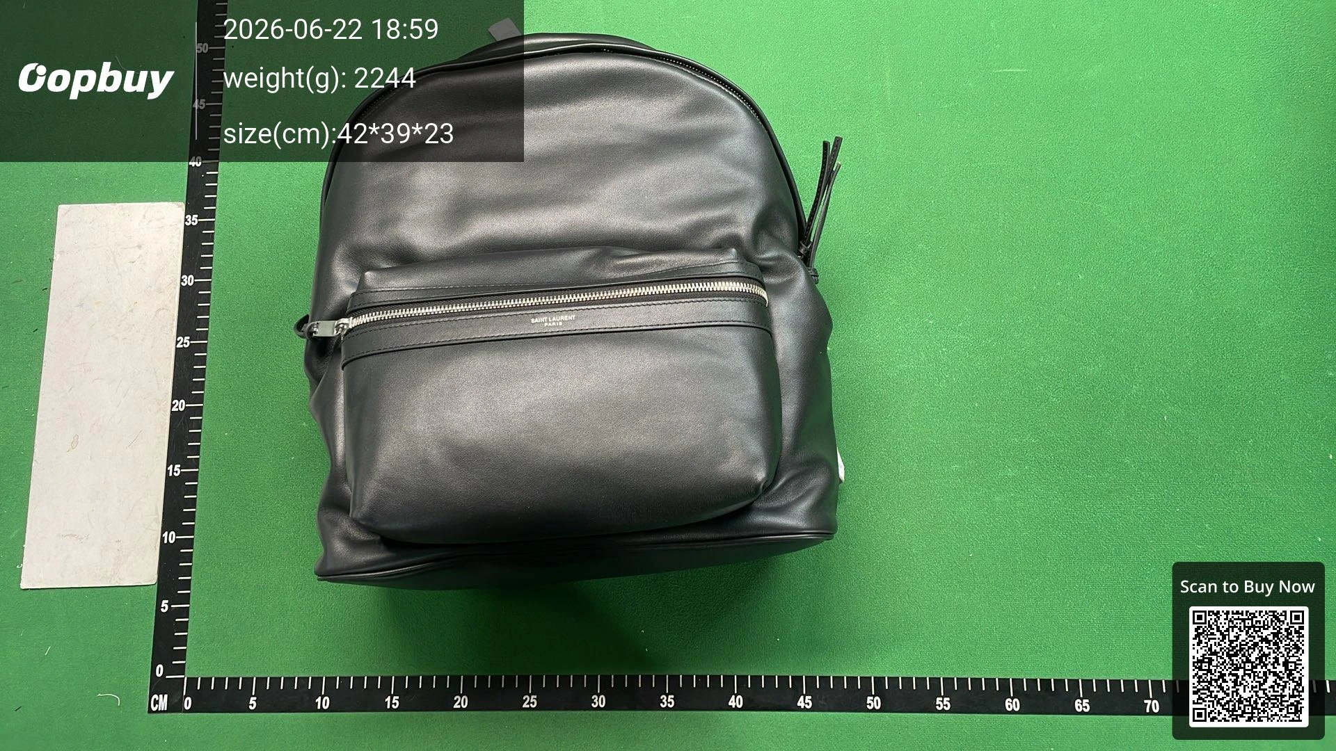 Saint Laurent Saint Ro Land Hobo Bag Navy public QC preview 2