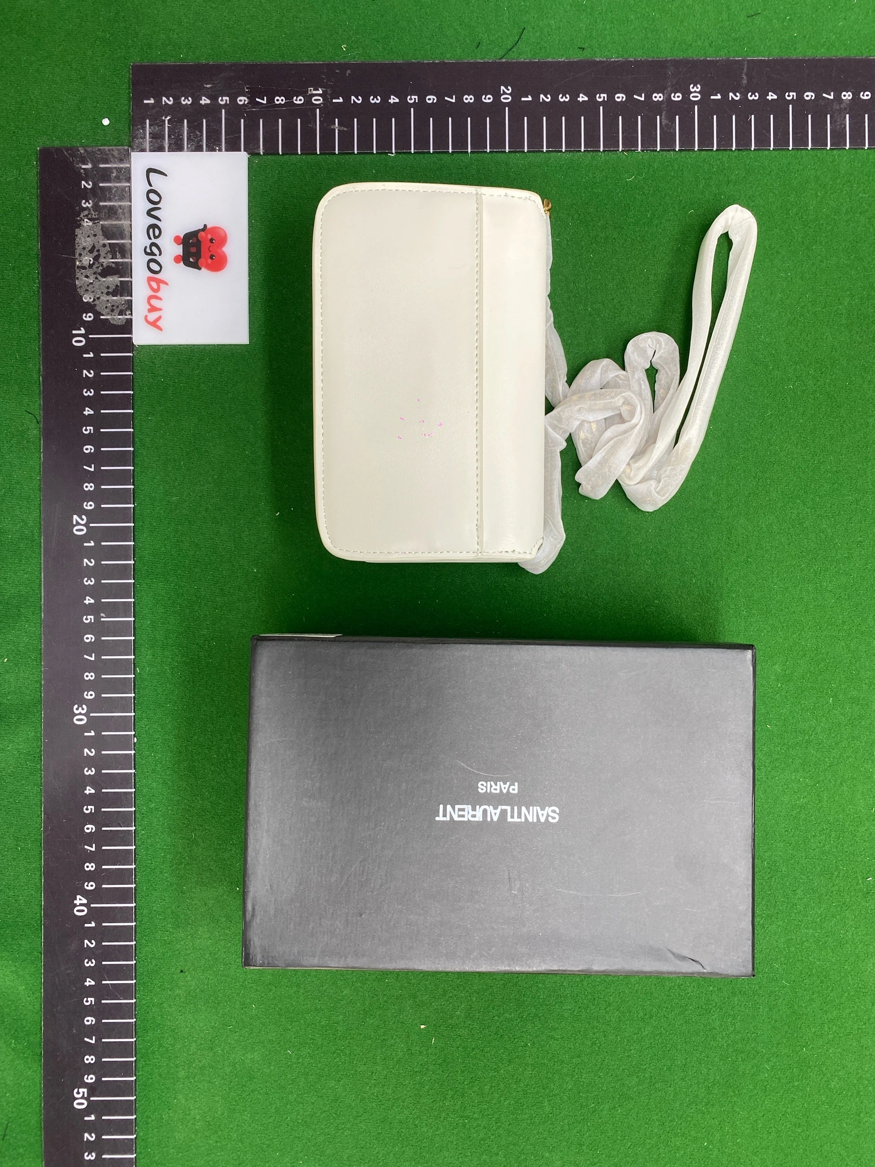 QC preview for Saint Laurent Saint Ro Land Hobo Bag Navy