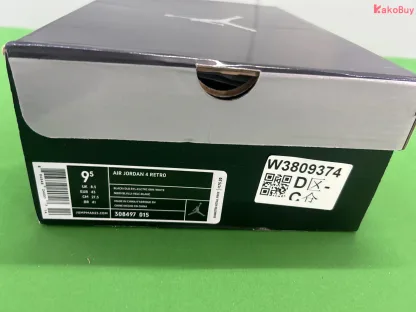 Nike Air Jordan 4 Super Mario Black/Green Sneakers QC set 2 thumbnail from StreetStyle
