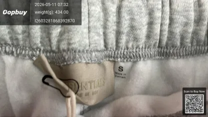 Fear of God Essentials FOG-22 Grey Hoodie QC set 11 thumbnail from StreetStyle